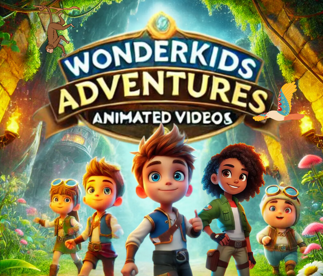 180 Kids Adventures Animated Videos